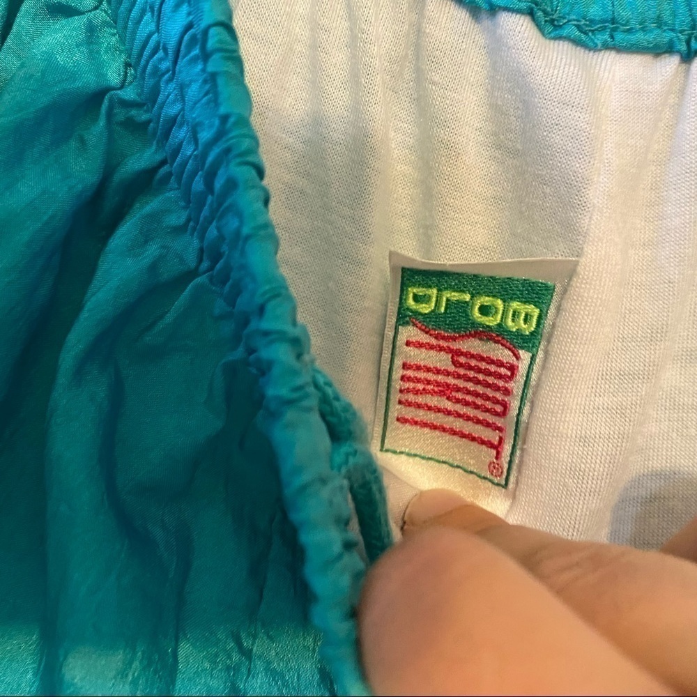 Vintage Jogger Pants Bold Spirit Turquoise Large - Picture 3 of 8